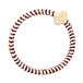 By Eloise London Velvet Gold Quatrefoil Soft Neutrals