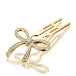 Fiona Franchimon Nº 1 Hairpin Crystals By Swarovski (Yellow Gold Finish) 1 St.