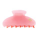 By Eloise Large Hair Claw Bolt Coral Blush