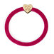 By Eloise London Velvet Gold Heart