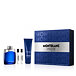 Montblanc Legend Blue EDP 100 ml + SG für Haut und Haar 100 ml + EDP MINI 2 x 7,5 ml (man)