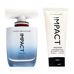 Tommy Hilfiger Impact Together EDT 100 ml + SG für Haut und Haar 100 ml (man)