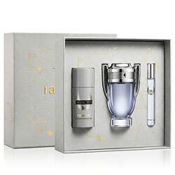 Rabanne Invictus EDT 100 ml + EDT MINI 10 ml + DEO Spray 150 ml (man)