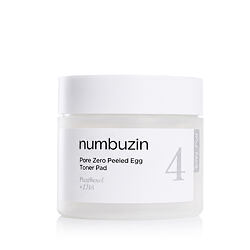 Numbuzin No.4 Pore Zero Peeled Egg Toner Pad 190 ml