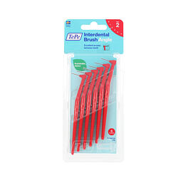 TePe Angle Interdentalbürsten 2 rot (0,5 mm) 6 St.