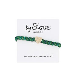 By Eloise London Gold Heart Woven