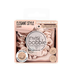 Invisibobble SPRUNCHIE SLIM Haargummi Elegant Style - Ballerina Bow 2 St.