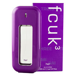 FCUK FCUK 3 for Her Eau De Toilette 100 ml (woman)