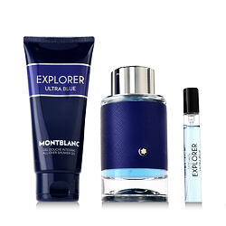 Montblanc Explorer Ultra Blue EDP 100 ml + EDP MINI 7,5 ml + SG 100 ml (man)