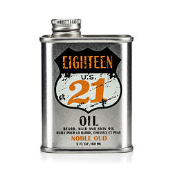 18.21 Man Made Beard Hair And Skin Oil - Noble Oud 60 ml