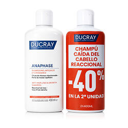 Ducray Anaphase Anti-Hair Loss & Hair Growth Shampoo 2 x 400 ml