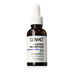 COSMO ADVANCED 1% Copper Tripeptide + Multi-peptide Face Serum 30 ml