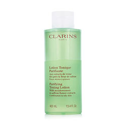 Clarins Purifying Toning Lotion Meadowsweet & Saffron Flower (Combination to Oily Skin) 400 ml