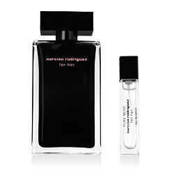 Narciso Rodriguez For Her EDT 100 ml + EDP MINI PURE MUSC 10 ml (woman)