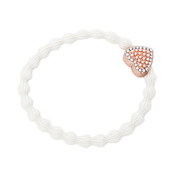 By Eloise London Rose Gold Bling Heart