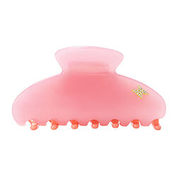 By Eloise Large Hair Claw Bolt Coral Blush