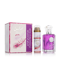 Lattafa Mahasin Crystal Violet EDP 100 ml + DEO Spray 75 ml (woman)