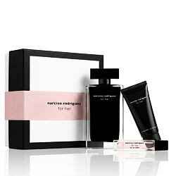 Narciso Rodriguez For Her EDT 100 ml + EDT MINI 10 ml + BL 50 ml (woman)