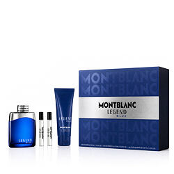 Montblanc Legend Blue EDP 100 ml + SG für Haut und Haar 100 ml + EDP MINI 2 x 7,5 ml (man)