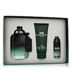 Coach Green EDT 100 ml + EDT MINI 15 ml + SG für Haut und Haar 100 ml (man)