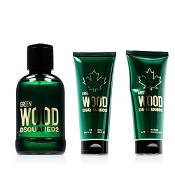 Dsquared2 Green Wood EDT 100 ml + ASB 100 ml + SG 100 ml (man)