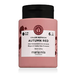 Maria Nila Colour Refresh Semi-permanent Haarmaske mit Farbpigmenten Autumn Red 100 ml