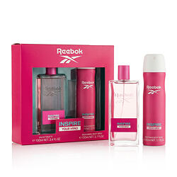 Reebok Inspire Your Mind For Her EDT 100 ml + DEO Spray 150 ml (woman)