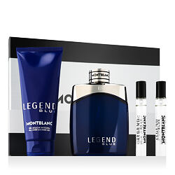 Montblanc Legend Blue EDP 100 ml + SG für Haut und Haar 100 ml + EDP MINI 2 x 7,5 ml (man)