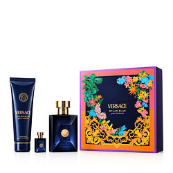 Versace Pour Homme Dylan Blue EDT 100 ml + EDT MINI 5 ml + SG 150 ml (man)