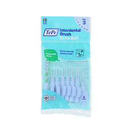 TePe Extra Soft Interdentalbürsten 3 blau (0,6 mm) 8 St.