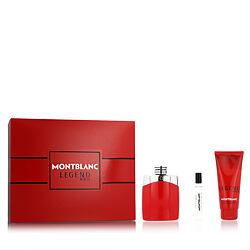 Montblanc Legend Red EDP 100 ml + EDP MINI 7,5 ml + SG für Haut und Haar 100 ml (man)