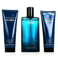 Davidoff Cool Water for Men EDT 125 ml + ASB 75 ml + SG 75 ml (man)