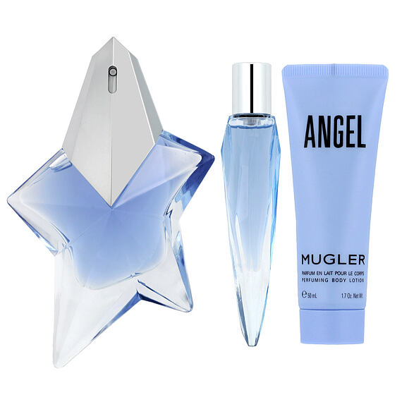 Mugler Angel EDP nachfüllbar 50 ml + EDP MINI nachfüllbar 10 ml + BL 50 ml (woman)