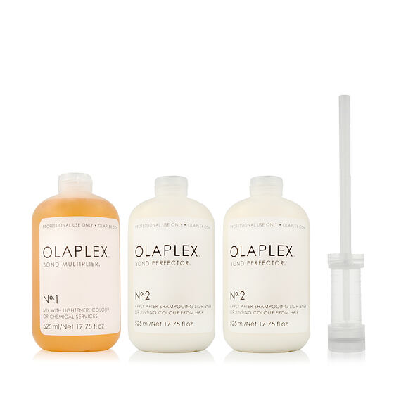 Olaplex Salon Kit No.1 Bond Multiplier 525 ml + No.2 Bond Perfector 2 x 525 ml + Dispensor