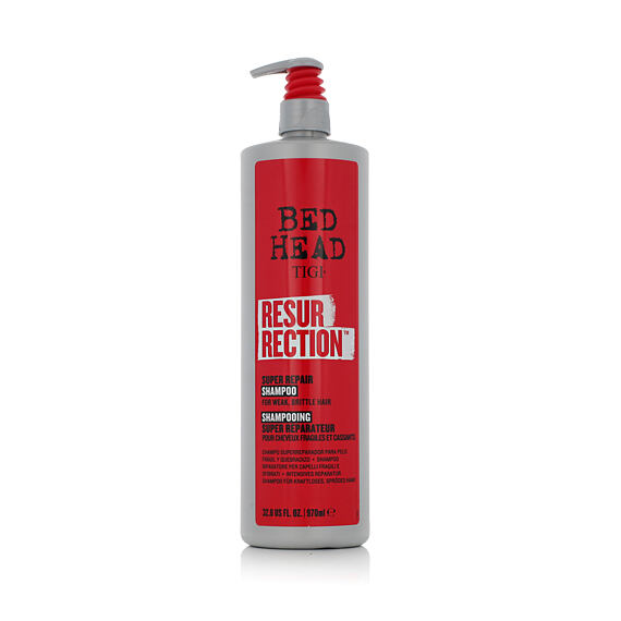Tigi Bed Head Resurrection Super Repair Shampoo for Weak, Brittle Hair 970 ml