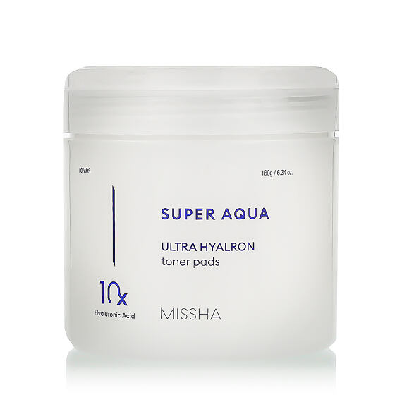 MISSHA Super Aqua Ultra Hyalron Toner Pads 90 St.