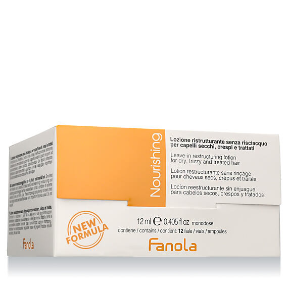 Fanola Nourishing Leav-In Restructuring Lotion 12 x 12 ml