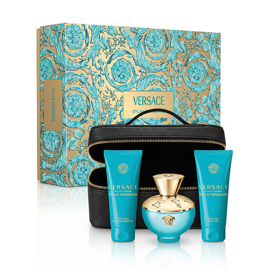 Versace Pour Femme Dylan Turquoise EDT 100 ml + SG 100 ml + BG 100 ml + Kosmetiktasche (woman)