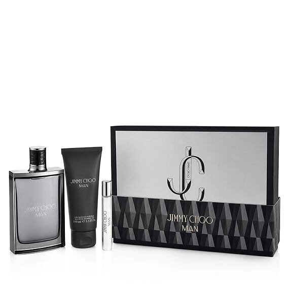 Jimmy Choo Jimmy Choo Man EDT 100 ml + EDT MINI 7,5 ml + SG für Haut und Haar 100 ml (man)