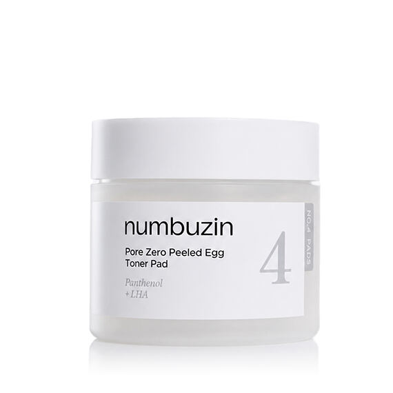Numbuzin No.4 Pore Zero Peeled Egg Toner Pad 190 ml
