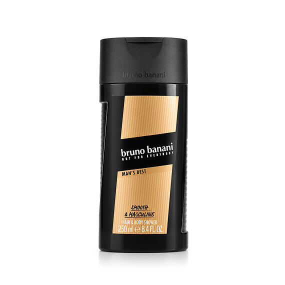 Bruno Banani Man's Best Duschgel für Haut und Haar 250 ml (man)