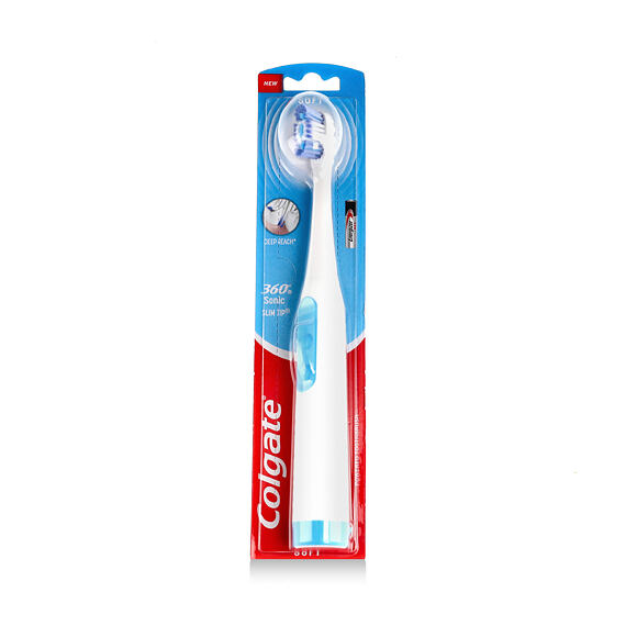 Colgate 360 Sonic Slim Tip Battery Powered Toothbrush 1 St.