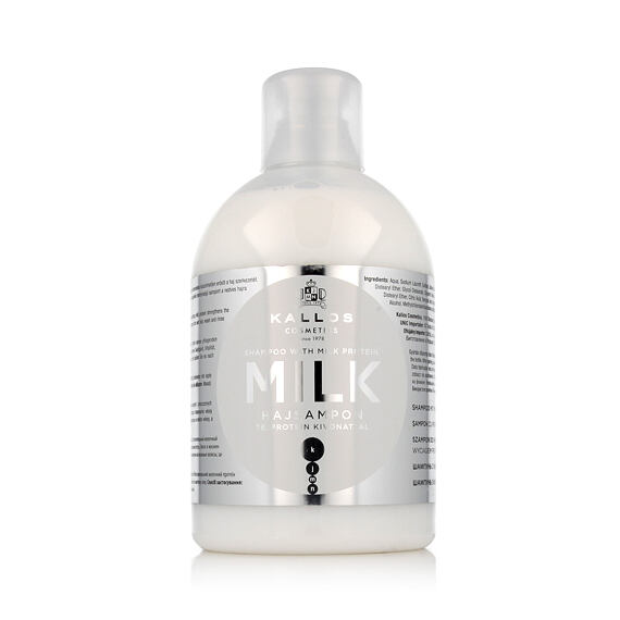 Kallos Hair Milk Shampoo With Keratin And Milk Protein 1000 ml