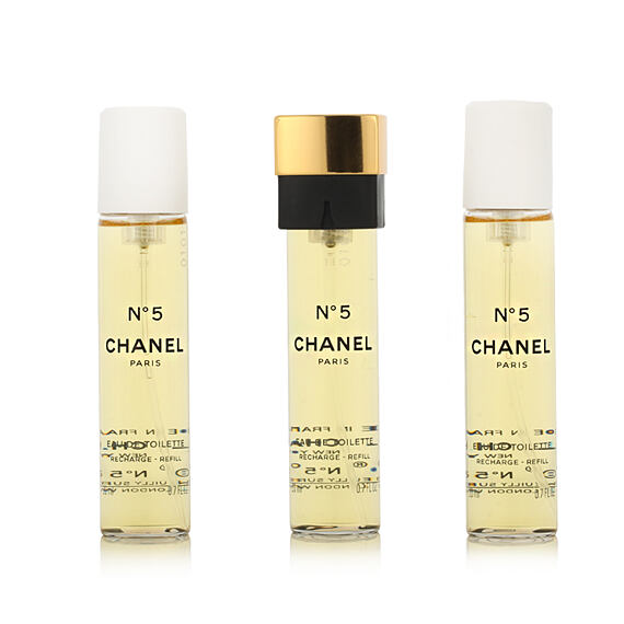 Chanel No 5 EDT 3 x 20 ml Taschenspray-Nachfüllung W