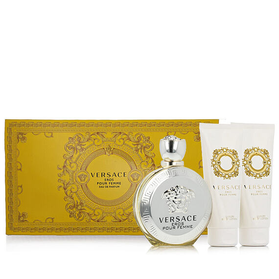 Versace Eros pour Femme EDP 100 ml + SG 100 ml + BL 100 ml + Kosmetiktasche (woman)