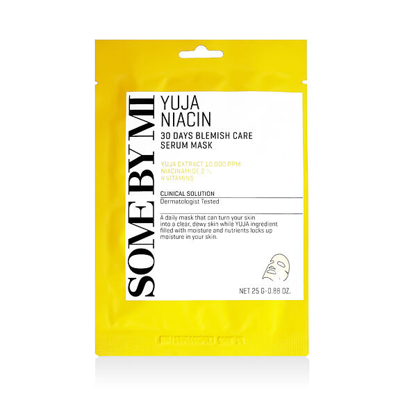 Some By Mi Yuja Niacin 30 Days Blemish Care Serum Mask 25 g