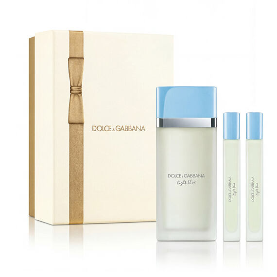 Dolce & Gabbana Light Blue EDT 100 ml + 2 x EDT MINI (woman)