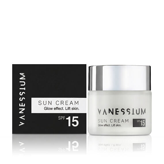 VANESSIUM Suncare Glow Effect Lift Skin Sun Cream SPF 15 50 ml