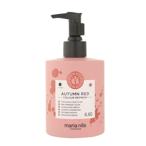 Maria Nila Colour Refresh Haarmaske mit Farbpigmenten Autumn Red 300 ml