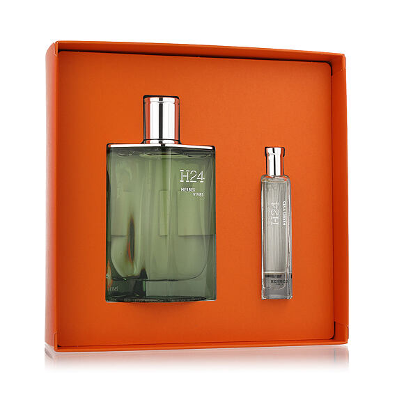 Hermès H24 Herbes Vives EDP nachfüllbar 100 ml + EDP MINI 15 ml (man)